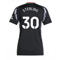 Camiseta Arsenal Raheem Sterling #30 Visitante Equipación para mujer 2024-25 manga corta